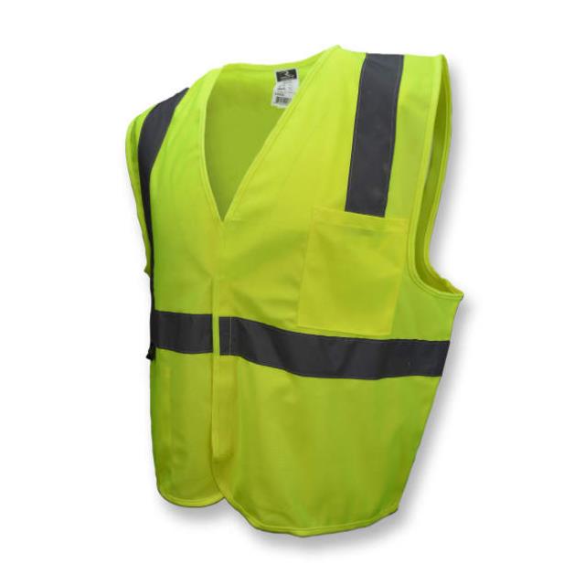 Rental store for VEST, SAFETY  LIME  W STRIPE XL in Cincinnati OH